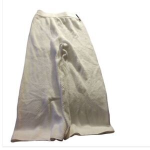 Sincerely Jules cream wide leg knit pants(small faint mark back right leg)